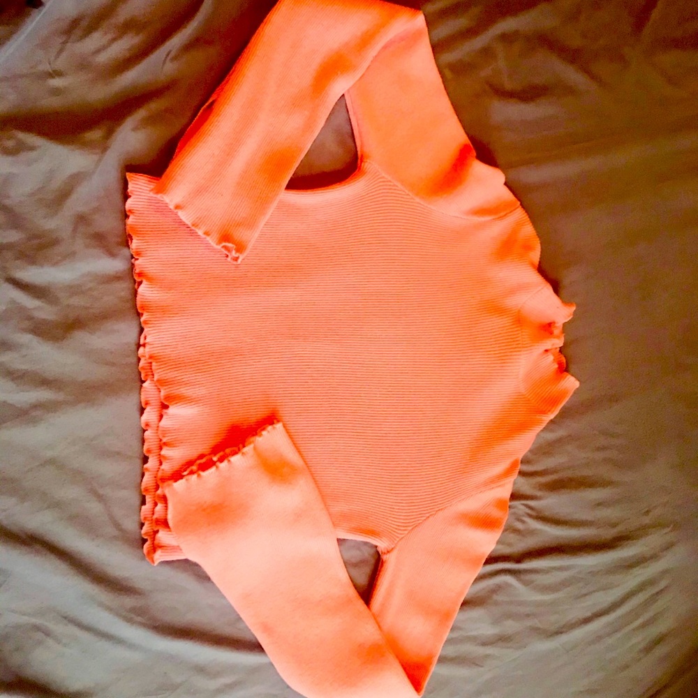 High neck top